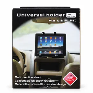 Soporte universal para tablet de auto 7 a 14 pulgadas WF173