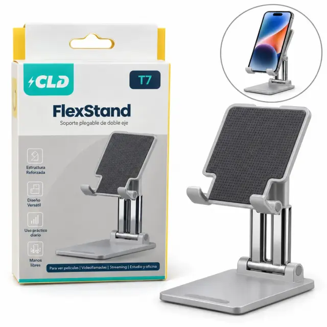 Soporte celular plegable FlexStand T7