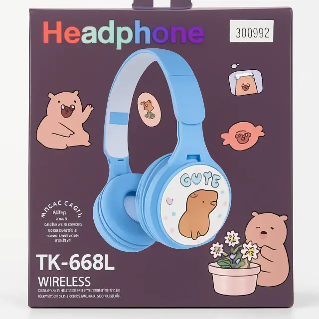 Auriculares infantiles carpincho