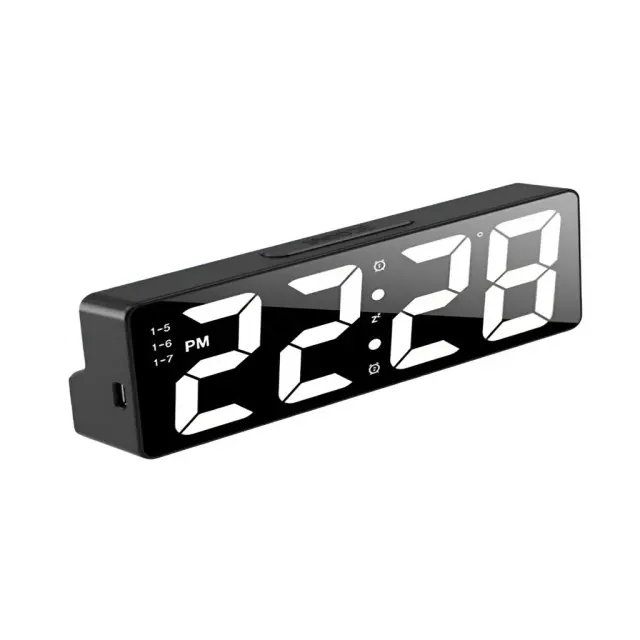 Reloj despertador digital LED
