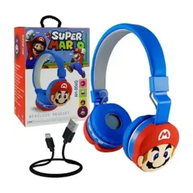 Auriculares infantiles Super Mario