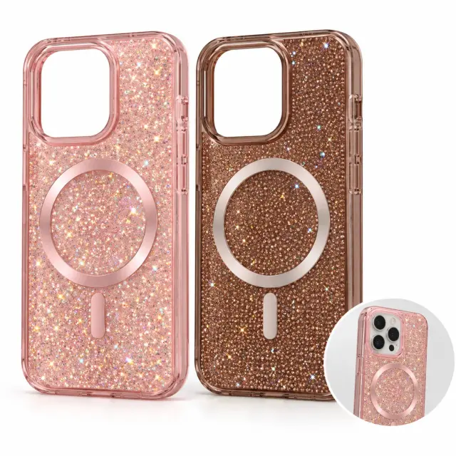 Funda MagSafe Glitter Case 2