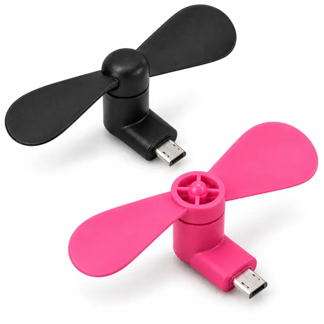 Mini ventilador para celular micro USB